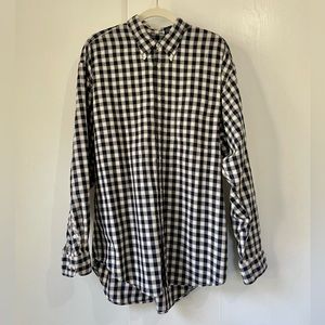 🎈🎈GAP Cotton Checkered Flannel Button Up